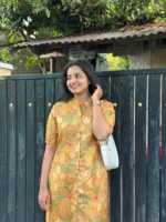 Elegant Floral Printed Kurti